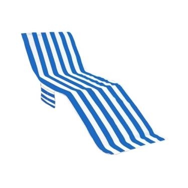 Imagem de rockible Capa para cadeira de estar com bolso, toalha de praia macia de microfibra de secagem rápida para academia, banho de, jardim, viagem casual