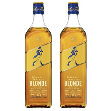 Imagem de KIT 02 JOHNNIE WALKER BLONDE BLENDED SCOTCH WHISKY 750ML