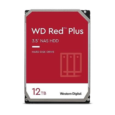 Imagem de Disco rígido interno WD Red 8TB NAS - 5400 RPM Class, SATA 6 Gb/s, 256 MB Cache, Vermelho, 12TB