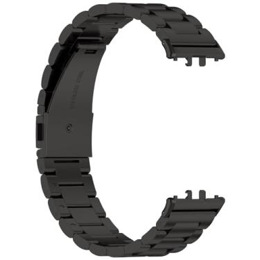 Imagem de MOTONG Pulseira de substituição compatível com Samsung Galaxy Fit 3 – 1 pulseira de substituição de relógio de pulso de aço inoxidável compatível com Samsung Galaxy Fit 3 SM-R390 (aço inoxidável