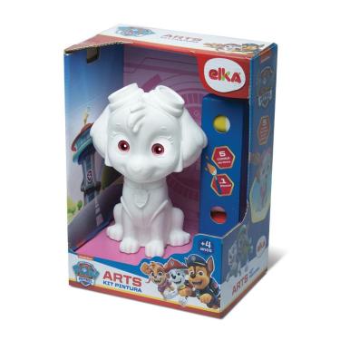 Imagem de Boneco Skye Patrulha Canina para Pintar  20cm alt - ELKA