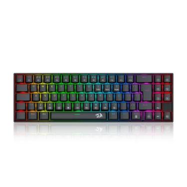 Imagem de Teclado Mecânico Redragon Deimos RGB Switch Marrom Preto