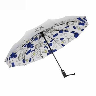 Imagem de Guarda-chuva Kawss Anime Windproof portátil dobrável de 98 cm de diâmetro