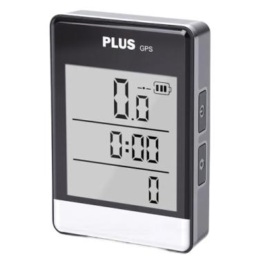 Imagem de Depisuta Computador de Bicicleta GPS, Computador de Ciclismo Sem Fio Com Tela Retroiluminada de 3,26 Polegadas, Velocímetro de Bicicleta à Prova D'água IPX6, Odômetro, Rastreador de