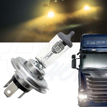 Imagem de Lampada Reposição Halogena Orig Caminhão Onibus 24v 70w H4