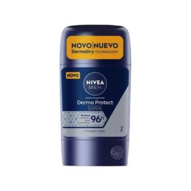 Imagem de Desodorante Stick Antitranspirante Nivea Men Clinical Derma Protect Masculino 96 horas 54g-Masculino