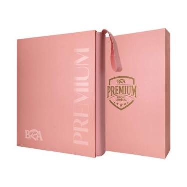 Imagem de Pasta Premium 3x3 Sem folhas Internas Rosa BRA - BC-2124