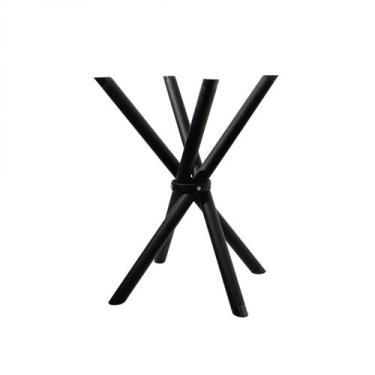 Imagem de Base em Aço 75cm x 66cm 4 Pés para Mesa Preto - Compoarte