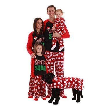 Imagem de #followme Pijama de Natal combinando para família ou casais – Papai Noel, Esquadrão do Papai Noel, Small