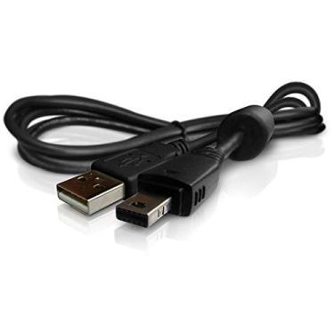 Imagem de Cabo USB de reposição para produtos MPF compatível com câmeras digitais Casio Exilim selecionadas (modelos compatíveis listados abaixo)