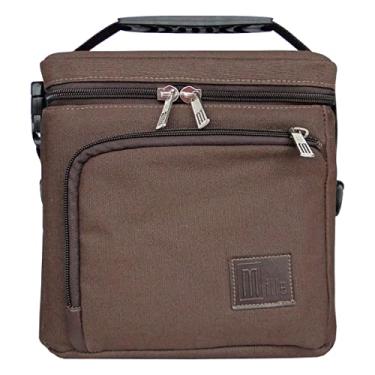 Imagem de Bolsa Térmica Marmita Mid Fitness Lancheira Academia Lazer Sport Trabalho Unissex 7L Mille Cor:Café