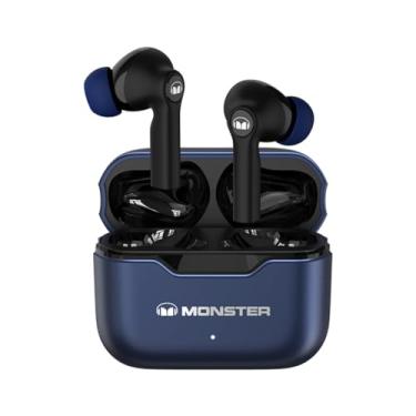 Imagem de Monster Airmars XKT02 - Fone de Ouvido Gamer Original Sem Fio Bluetooth com Redução de Ruído, Esportivo, Novo, TWS 5.1 (Blue)