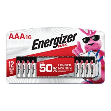 Imagem de Pilhas AAA Energizer MAX (Pacote de 16), Pilhas Alcalinas A Triplo