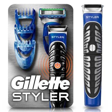 Imagem de Aparelho De Barbear Elétrico Gillette Styler Barba E Corpo 1 Unidade