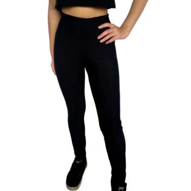 Imagem de Calça Feminina Legging Elástico Lisa Suplex Pp ao Plus Size - Serdan C