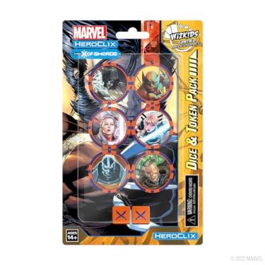 Imagem de Marvel HeroClix: X-Men X of Swords Dice and Token Pack