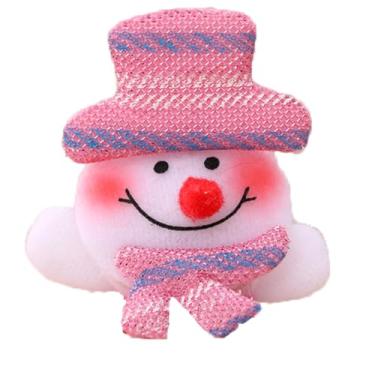 Imagem de E EMZHOLE Broche de Natal LED piscando broche iluminado broche de Natal Papai Noel alce rena urso broche de natal ornamentos de natal crianças festival presentes de natal lembrancinhas de festa, one