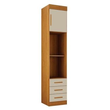 Imagem de Modulo Orion Criado Cinamomo Off White  Leifer Móveis