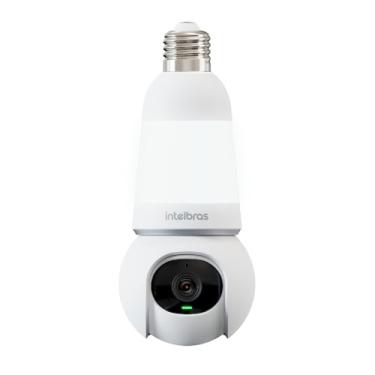 Imagem de Câmera Inteligente iM6 com Conector E27 e Sensor Autotracking Intelbras