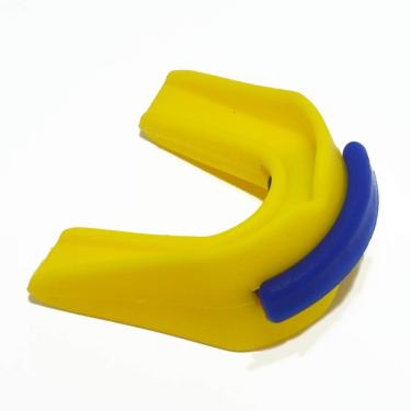 Imagem de Protetor Bucal Zona Livre Duplo - Amarelo