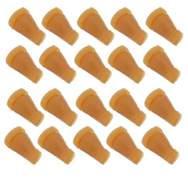 Imagem de 20pcs Frango de Borracha, Vendedor de Aves Aves Capoeira Coleta Máquinas Dedo Eficiente Alimentador Cabelo Haste e Acessórios Unhas Tendão Pato Remoção para (4cm curto)