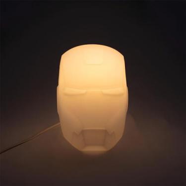 Imagem de Luminária de Mesa Capacete Homem de Ferro Marvel Iron Man - lokodebom,