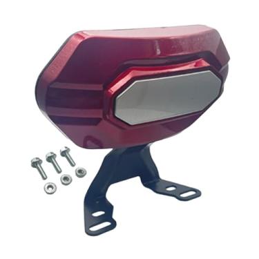 Imagem de UGPLM Suporte para Bicicleta Elétrica, Instalação Rápida, Componentes de Reposição para Encostos Sissy Bar, Vermelho, Tamanho real