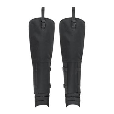 Imagem de rockible 1 par de protetores de perna de à prova d'água, protetores, polainas práticas de perna de, tornozelo a coxa, para caça