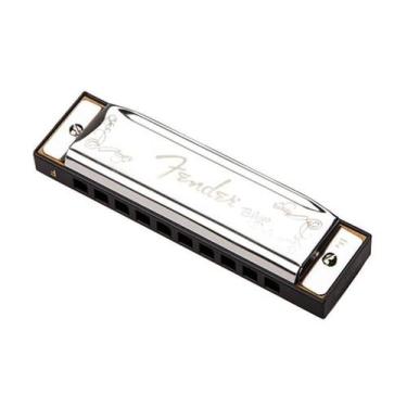 Imagem de Gaita Boca Fender Fa F Blues Deluxe 20 Vozes 990701005
