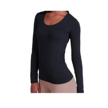 Imagem de Blusa De Frio Feminina Termica Frio Intenso Apeluciada Segunda Pele - 