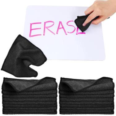 Imagem de Pano de limpeza Tanlade Microfiber 15x15cm Preto (50 unidades)