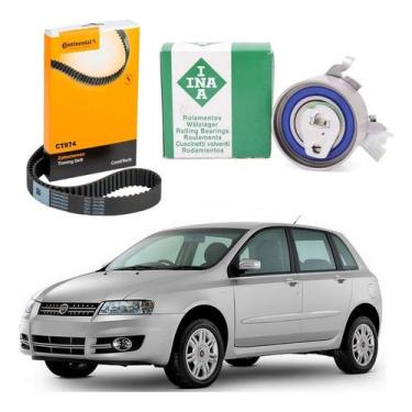 Imagem de Kit Correia Dentada Tensor Stilo 1.8 8v 2003 A 2011 - Continental