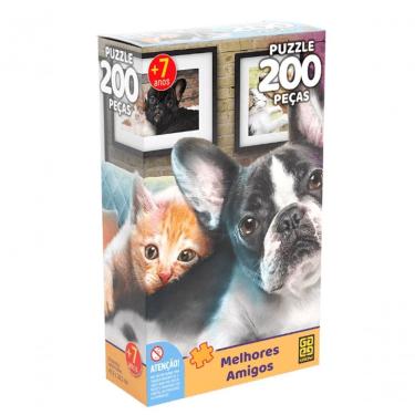 Imagem de Puzzle 200 Peças - Grow - Melhores Amigos