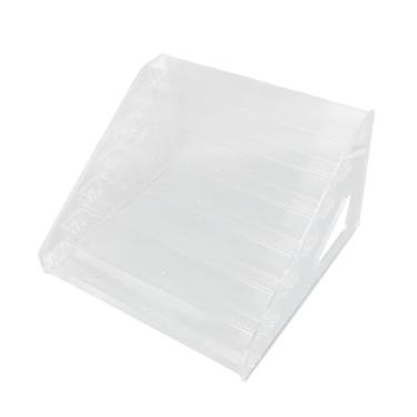 Imagem de ZJchao Organizador de Esmalte, 7 Camadas de Preto Transparente Portador de Petróleo Essencial Organizador de Petróleo de Multifuncional para Paletas de Sombra, Batom, Perfume