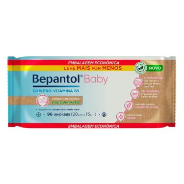 Imagem de Lenço Umedecido Bepantol Baby Biodegradáveis 96 Unidades