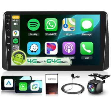 Imagem de 8 núcleos 4G + 64G para Dodge Grand Caravan Car Radio 2011-2020 Chrysler Town & Country 2011-2016 com WiFi 5G DSP Wireless Carplay Android Auto, Sellrich 22.9 cm 1280P Touch Screen Car Stereo BT 5.0