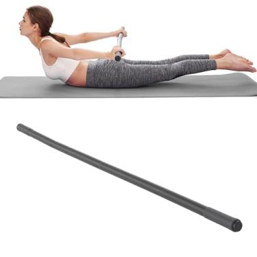 Imagem de ZJchao Bastão de Ioga, Barra de Alongamento Multifuncional Com 4 Barras de Aço e Alças Antiderrapantes para Mobilidade de Ombros, Flexibilidade e Treinamento de Equilíbrio Em Ioga e