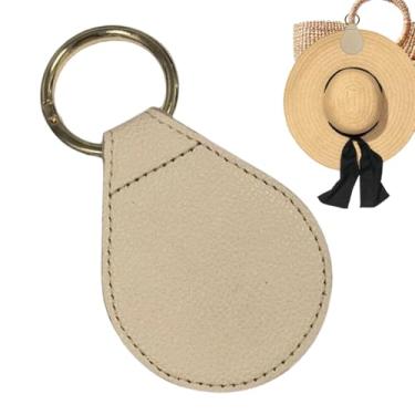 Imagem de Clip Magnético Para Chapéu - Acessório De Viagem Multifuncional Em Couro - Clipe de Chapéu com íma para Viagem - para Mulheres Homens Bolsas Malas Mochilas Praia Golfe Caminhada