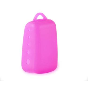 Imagem de 5 peças de capas protetoras de cabeça de escova de dentes macias e higiênicas para escovas manuais e elétricas rosa vermelha