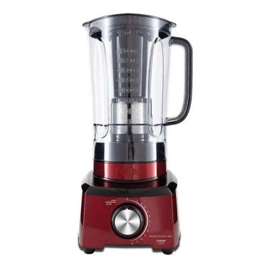 Imagem de Liquidificador Philco PLQ1350 Inox Red Turbo 6 Lâminas Pro Maxx 3 Litros 1200W