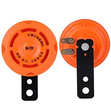 Imagem de Aoresac Buzina Ebike, Campainha de Buzina Eletrônica Inteligente à Prova D'água, 105db, Baixo Consumo de Energia para Bicicleta Elétrica 36V/48V/60V/72V, Com Componentes Eletrônicos