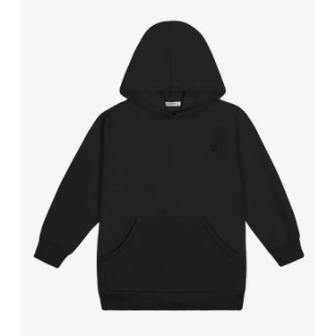 Imagem de Moletom Infantil Com Capuz Trick Nick Preto, 3, Preto