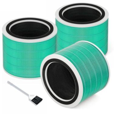 Imagem de Filtro de reposição Funmit Core 200S, pacote com 3 unidades True HEPA
