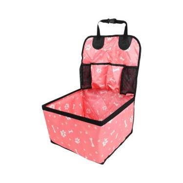 Imagem de Capa De Assento De Carro Universal Antiderrapante Para Cães Com Bolsos