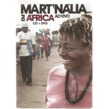 Imagem de Cd / Dvd Mart'nália  - Em Africa Ao Vivo - Biscoito Fino