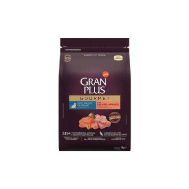 Imagem de Ração Gran Plus Gourmet para Gatos Castrados Sabor Salmão & Frango