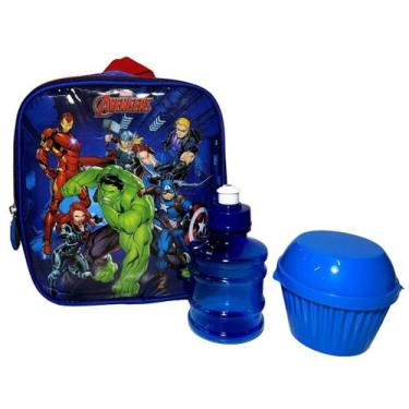 Imagem de Lancheira Escolar Térmica Infantil Menino Os Vingadores Avengers - Her