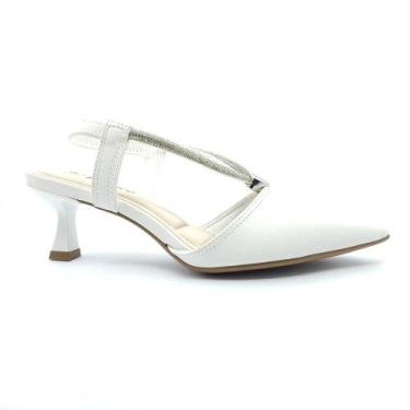 Imagem de Sapato Bebecê Feminino T3814-334, 38, Branco tofu