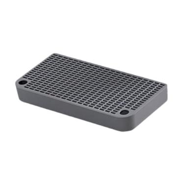 Imagem de Bothyi Tapete de areia para gatos de estimação, estribo portátil, tapete lavável e reutilizável, almofada de areia de gatinho, tapete de armadilha de areia para gatos em ambientes internos, cinza