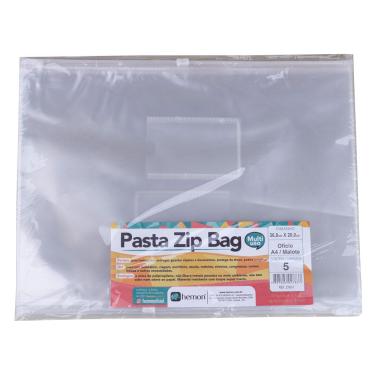 Imagem de Pasta Zip Bag 36x26 Com 5 Unidades Chies